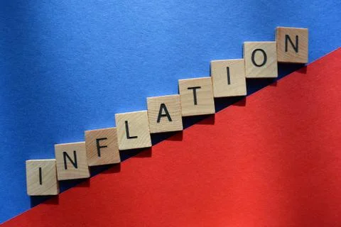 Inflation Foto stock