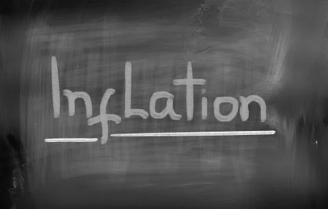 Inflation/Deflation Concept Illustrazione stock