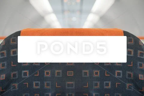 Inflight advertising Stock Photos