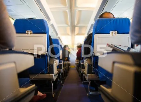 Inflight cabin Stock Photos