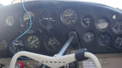 Inflight instruments. Stock Footage 48981835
