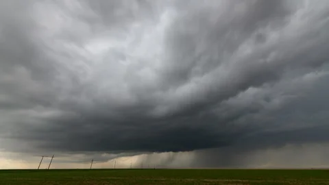 Inflow to a Forming Storm Stock Footage 272704140