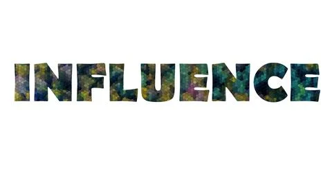 INFLUENCE Stock Illustration