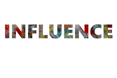 INFLUENCE Stock Illustration