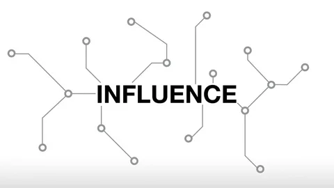 Influence Simple Circuit Web Title Animation 스톡 동영상 83866303