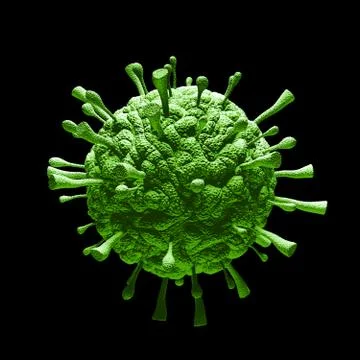 Influenza flu virus Stock Illustration