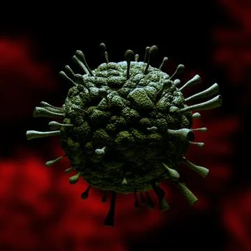 Influenza flu virus Stock Illustration