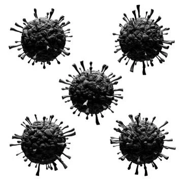Influenza flu virus Stock Illustration