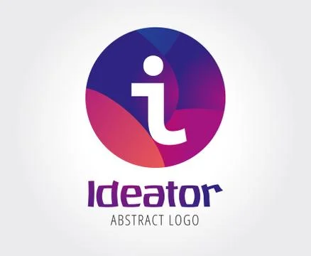 Info abstract logo template Stock Illustration