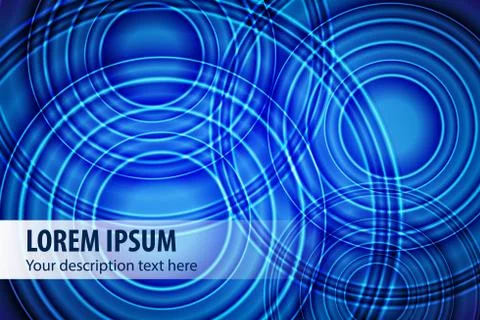 Info board with title text frame sheet design. Modern vector front page art Иллюстрация