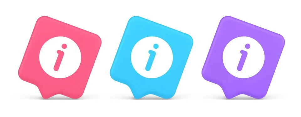 Info button information character FAQ question answer help support web app .. Illustrazione stock