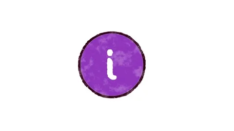 Info circle Icon for Education and E-learning Stock Footage 149871335