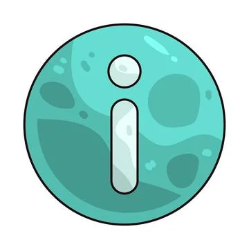 Info circle illustration イラスト素材