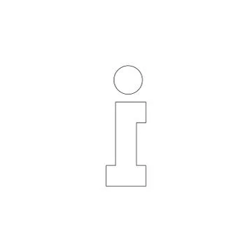 Info. flat vector icon Stock Illustration