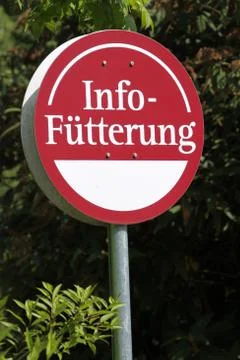 Info-Fütterung Stock Photos