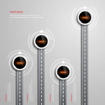 Info graphic design イラスト素材