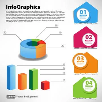 Info-graphic elements 스톡 일러스트