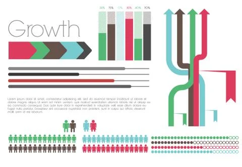 Info graphic Stockillustratie