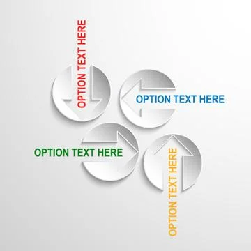 Info graphic presentation Stock Illustration