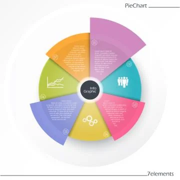 Info graphic process graphic template Stock Illustration