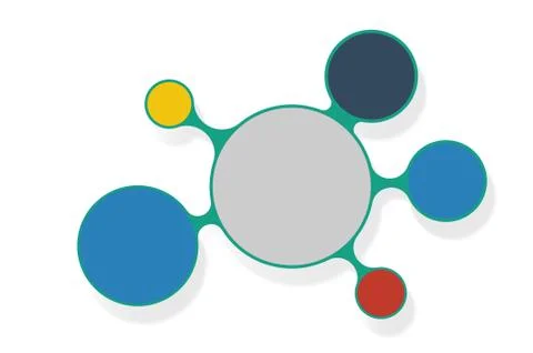 Info-graphic template design. Stock Illustration