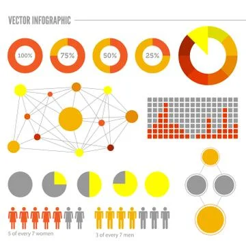 Info Graphic Vectors Set Illustration
