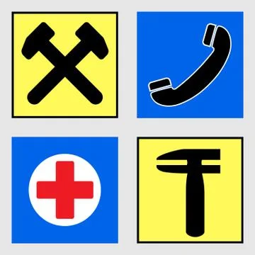 Info Icons Vector EPS 10 Stock Illustration