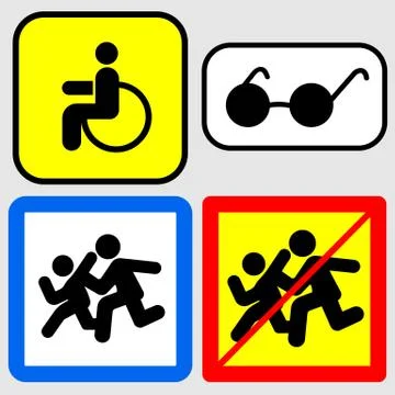 Info Icons Vector EPS 10 Stock Illustration