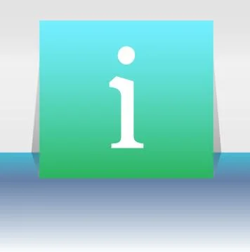 Info logo icon design template elements. Information speech bubble sign icon  イラスト素材