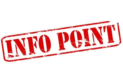 Info point Stock Illustration