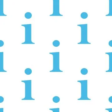 Info seamless pattern Stock Illustration