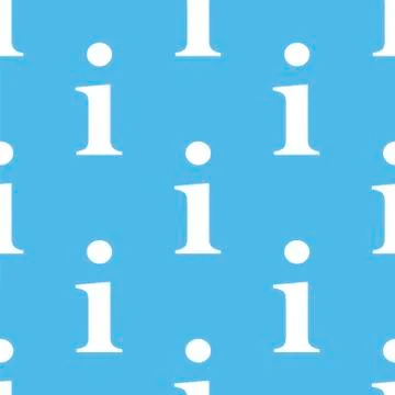 Info seamless pattern Illustrazione stock