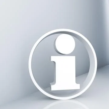 Info sign Stock Illustration