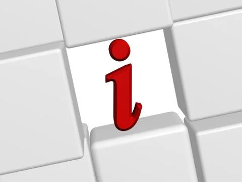 Info sign Stock Illustration