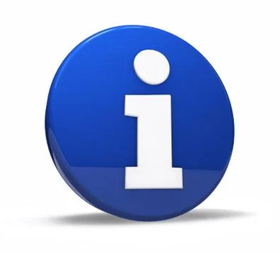Info symbol web button Stock Illustration