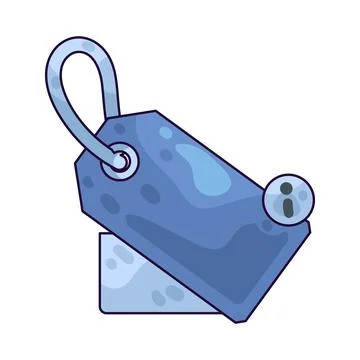 Info tag illustration Ilustração Stock