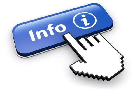 Info Web Button Click Illustrazione stock