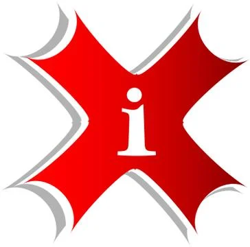 Info web button information symbol sign, info symbol . Letter I web button sy Stock Illustration