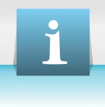 Info web button information symbol sign, info symbol . Letter I web button sy Stock Illustration