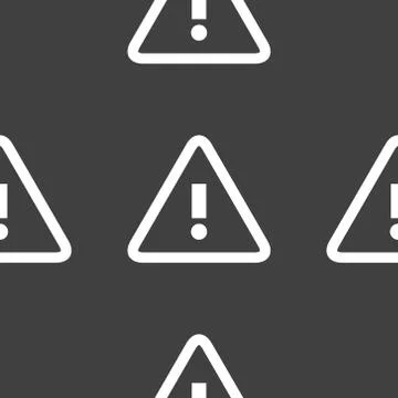 Info web icon. flat design. Seamless pattern. Stock Illustration