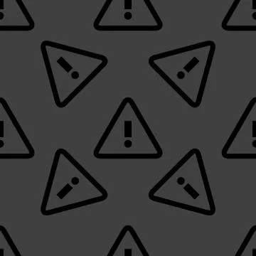 Info web icon. flat design. Seamless pattern. Stock Illustration