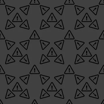 Info web icon. flat design. Seamless pattern. Illustrazione stock