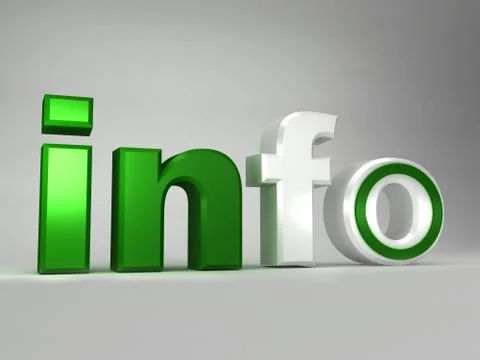 Info word Stock-Illustration