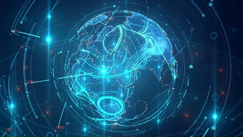 Infografic Earth 04 Stock Footage 252814276