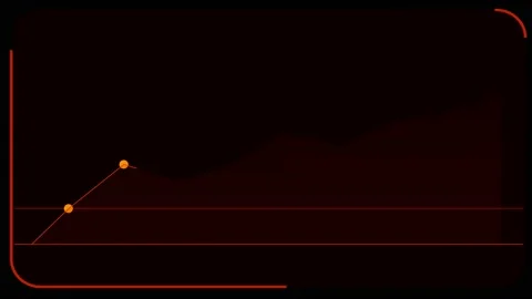 Infograph Showing statistical data that is likely to increase and grow upon Stock Footage 135452043