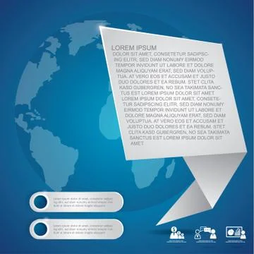 Infographic Abstract illustration Stock Illustration
