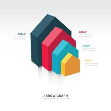 Infographic and presentation template Stock Illustration