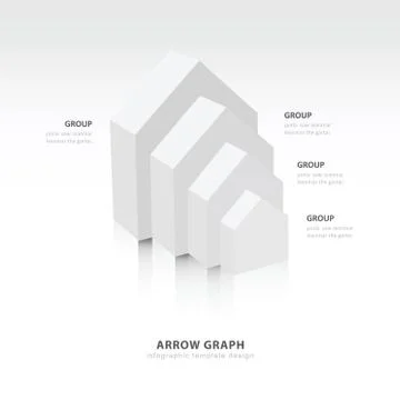 Infographic and presentation template white color balance Stock Illustration