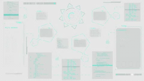 Infographic animation about programming and mobile device. Stock Footage 280882596