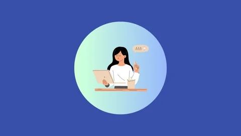 Infographic animation of learning to succeed Stock Footage 279207998